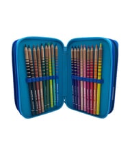 SKIFIDOL ITALIAN BRAINROT Astuccio con Kit Scolastico blu elettrico - Astucci e Accessori - 4