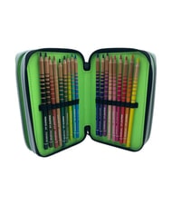 SKIFIDOL ITALIAN BRAINROT Astuccio con Kit Scolastico Nero - Astucci e Accessori - 3
