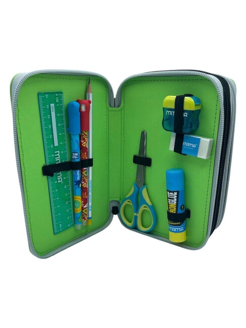 ITALIAN BRAINROT Astuccio con Kit Scolastico Nero - Astucci e Accessori