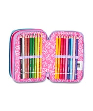 SJGANG GLOW LED UNICORN GIRL Astuccio con Kit Scolastico soft lillac - Astucci e Accessori - 5