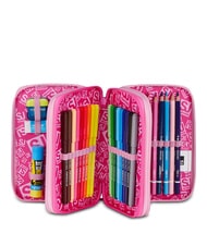 SJGANG HEART BUDDY GIRL Astuccio con Kit Scolastico - Astucci e Accessori