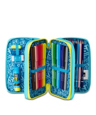 SJGANG METAL DRAGON BOY Astuccio con Kit Scolastico - Astucci e Accessori