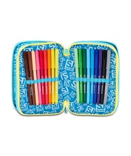 SJGANG METAL DRAGON BOY Astuccio con Kit Scolastico bluebell turquoise - Astucci e Accessori - 4