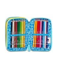 SJGANG METAL DRAGON BOY Astuccio con Kit Scolastico bluebell turquoise - Astucci e Accessori - 5