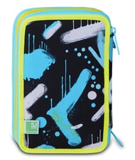 SJGANG METAL DRAGON BOY Astuccio con Kit Scolastico bluebell turquoise - Astucci e Accessori - 6