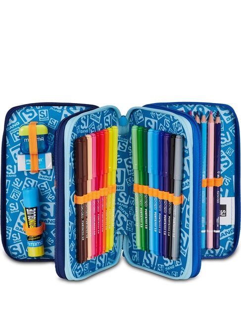 SPACE LED BOY Astuccio con Kit Scolastico PINENEEDLE - Astucci e Accessori