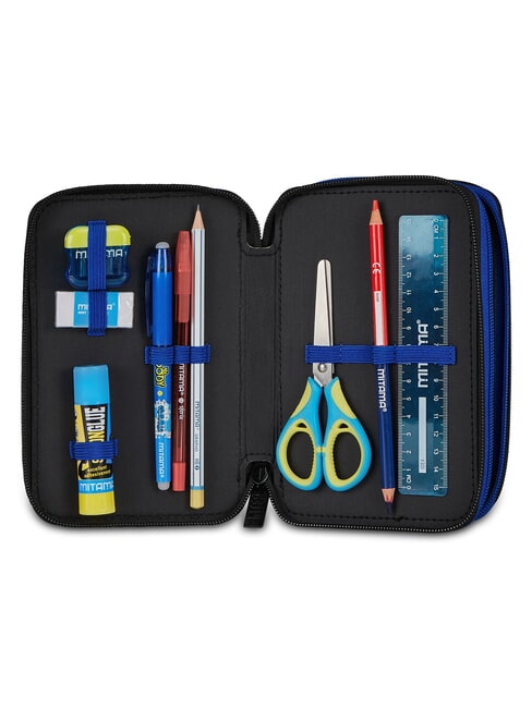 OUR DESTINY Astuccio con Kit Scolastico blu elettrico - Astucci e Accessori