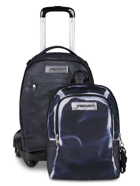 SHADOWS OF COLOR Zaino con carrello neutral gray - Zaini con carrello