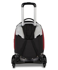 ROMA LUPETTO SCHOOL Zaino Trolley a ruote triple roma red - Zaini con carrello - 4