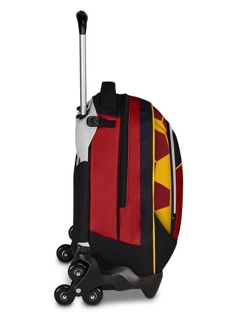 LUPETTO SCHOOL Zaino Trolley a ruote triple roma red - Zaini con carrello