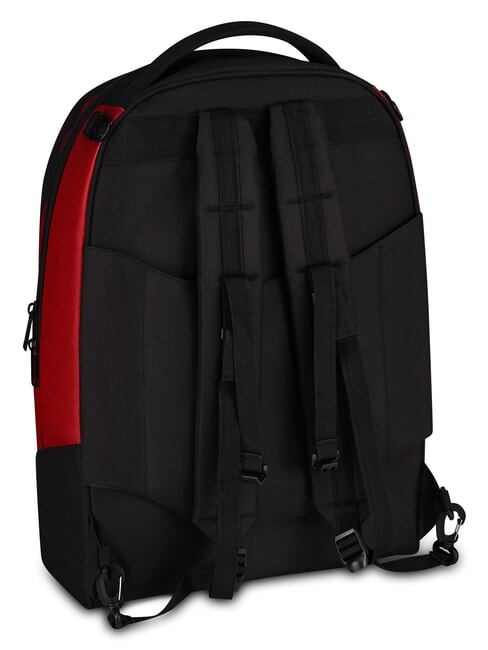 LUPETTO SCHOOL Zaino Trolley a ruote triple roma red - Zaini con carrello