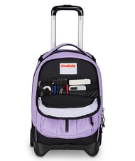 INVICTA PLUS GRS LED Zaino trolley porta pc 14" lilla - Zaini con carrello - 6