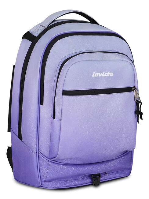 FANTASY Zaino trolley sganciabile 2 ruote dahliapurple - Zaini con carrello