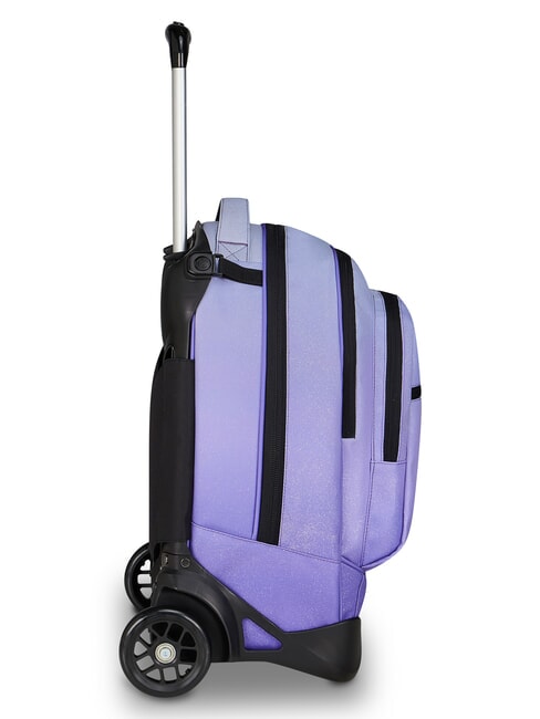 FANTASY Zaino trolley sganciabile 2 ruote dahliapurple - Zaini con carrello