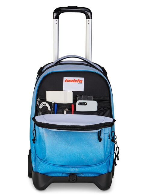 FANTASY Zaino trolley sganciabile 2 ruote methyl blue - Zaini con carrello