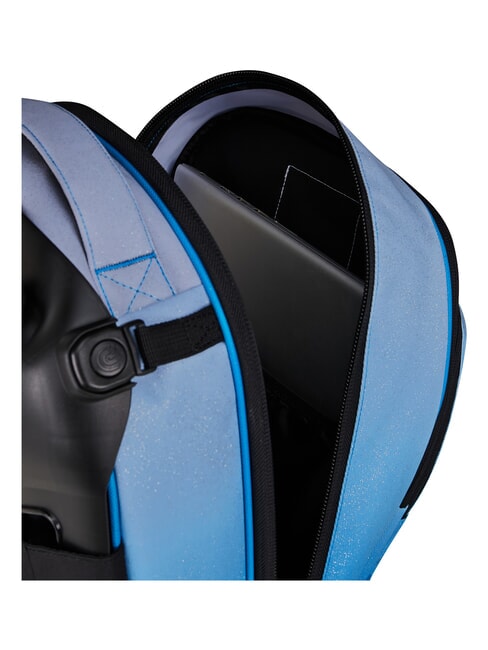 FANTASY Zaino trolley sganciabile 2 ruote methyl blue - Zaini con carrello