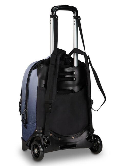 FANTASY Zaino trolley sganciabile 2 ruote Nero - Zaini con carrello