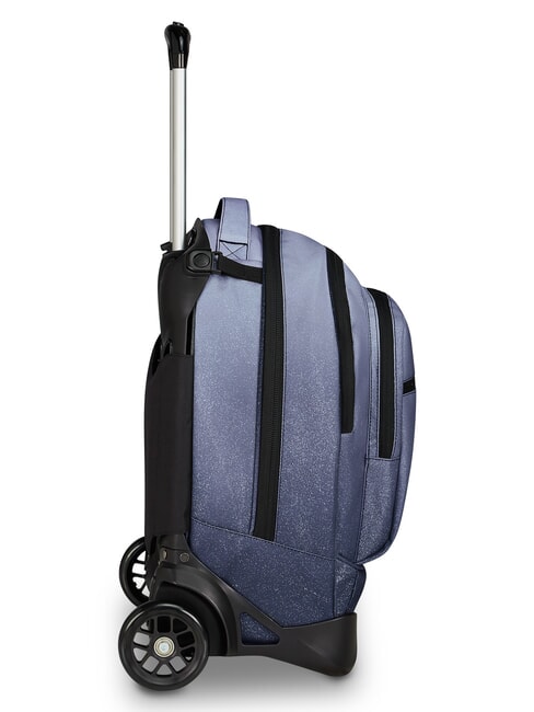 FANTASY Zaino trolley sganciabile 2 ruote Nero - Zaini con carrello