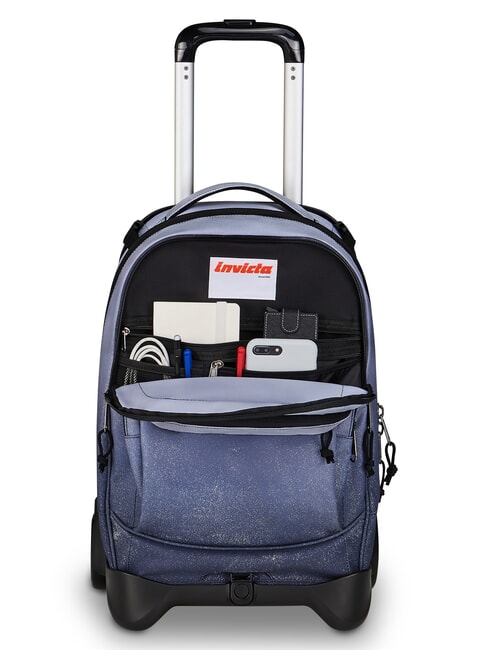 FANTASY Zaino trolley sganciabile 2 ruote Nero - Zaini con carrello