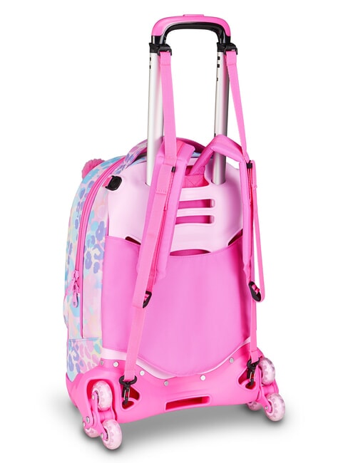 HEART BUDDY GIRL Zaino con carrello, sganciabile doll pink - Zaini con carrello