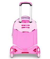 SJGANG HEART BUDDY GIRL Zaino con carrello, sganciabile doll pink - Zaini con carrello - 4