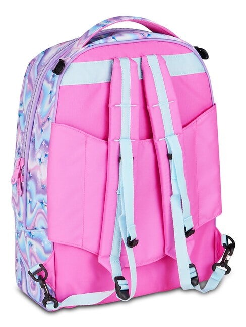GLOW LED UNICORN GIRL Zaino Trolley 3 in 1 soft lillac - Zaini con carrello