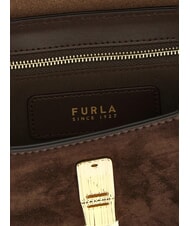 FURLA IRIDE Borsetta a tracolla toni cioccolato - Borse Donna - 4