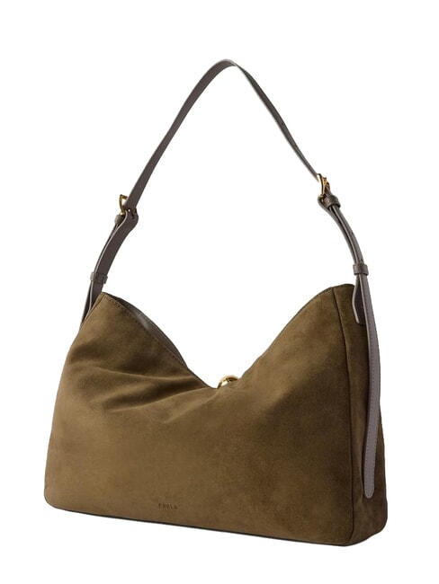SFERA SOFT Borsa a spalla toni muddy gray - Borse Donna