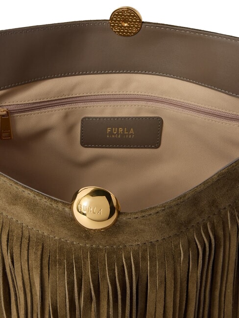 SFERA SOFT Borsa a spalla toni muddy gray - Borse Donna