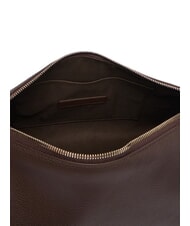FURLA DEBBY Borsa a spalla, in pelle cioccolato - Borse Donna - 4