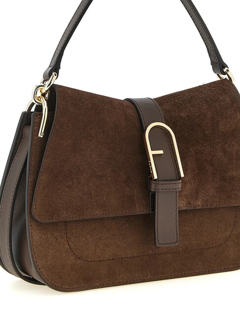 FLOW Borsa a mano, con tracolla toni cioccolato - Borse Donna