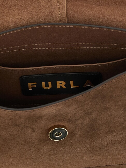 FLOW Borsa a mano, con tracolla toni cioccolato - Borse Donna