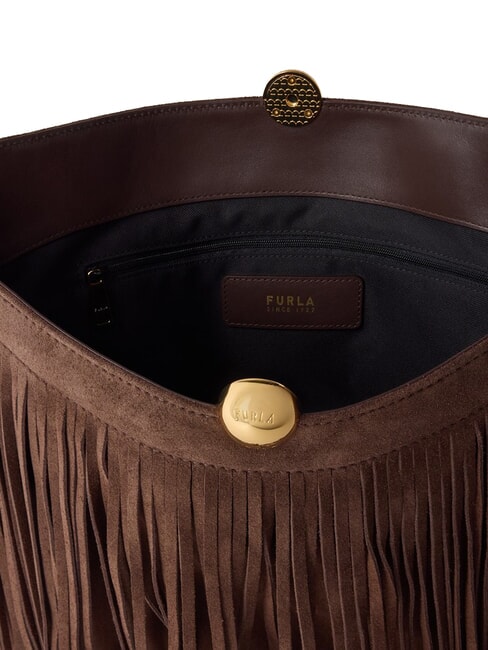 SFERA SOFT Borsa a spalla toni cioccolato - Borse Donna