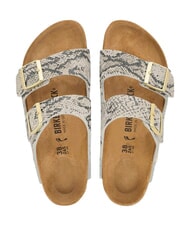 BIRKENSTOCK ARIZONA Sandali in pelle snake oyster - Scarpe Donna - 3