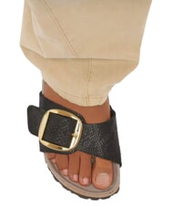 BIRKENSTOCK MADRID BIG BUCKLE Sandali cinturino unico pythonblack - Scarpe Donna - 5