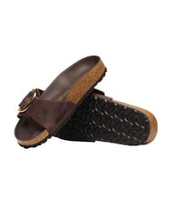 BIRKENSTOCK MADRID BIG BUCKLE HEX Sandali in pelle habana - Scarpe Donna - 4