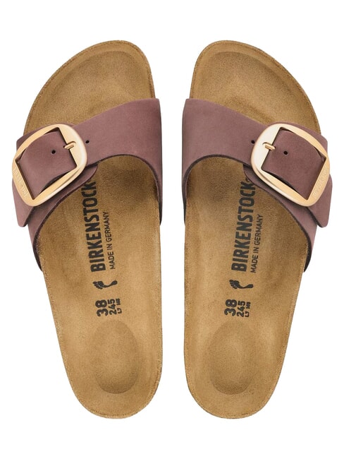 MADRID BIG BUCKLE Sandali in pelle pepper - Scarpe Donna