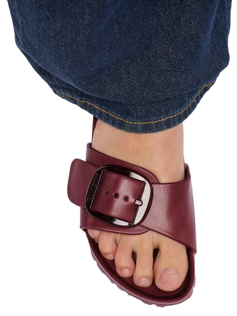 MADRID BIG BUCKLE EVA Ciabatte in gomma zifandel - Scarpe Donna