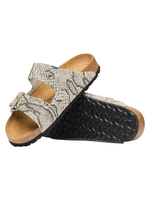 ARIZONA Sandali in pelle snake oyster - Scarpe Donna