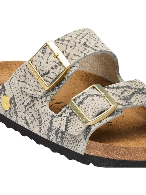 ARIZONA Sandali in pelle snake oyster - Scarpe Donna