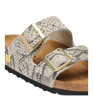 BIRKENSTOCK ARIZONA Sandali in pelle snake oyster - Scarpe Donna - 5