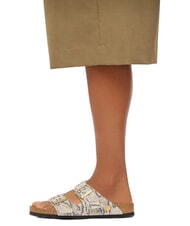 BIRKENSTOCK ARIZONA Sandali in pelle snake oyster - Scarpe Donna - 6