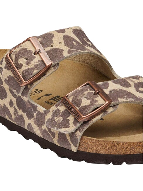 ARIZONA Sandali in pelle leo sandcastle - Scarpe Donna