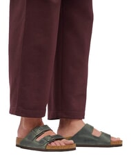 BIRKENSTOCK ARIZONA Sandali in pelle oliata thyme - Scarpe Uomo - 7