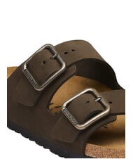 BIRKENSTOCK ARIZONA WB Sandali in pelle mocca - Scarpe Uomo - 5