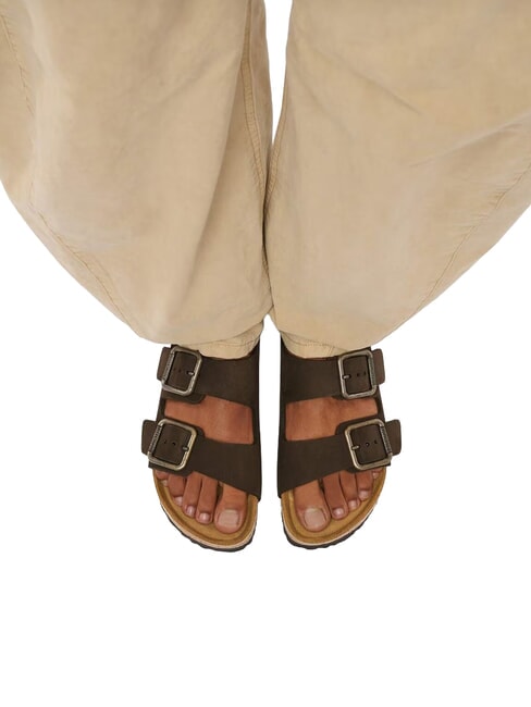 ARIZONA WB Sandali in pelle mocca - Scarpe Uomo