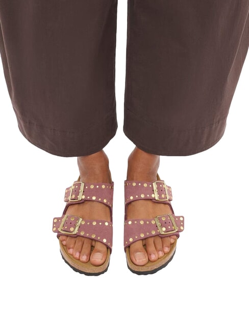 ARIZONA RIVET Sandali in pelle pepper - Scarpe Donna