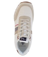 U.S. POLO ASSN. XIRIO Sneakers off white-red - Scarpe Uomo - 3