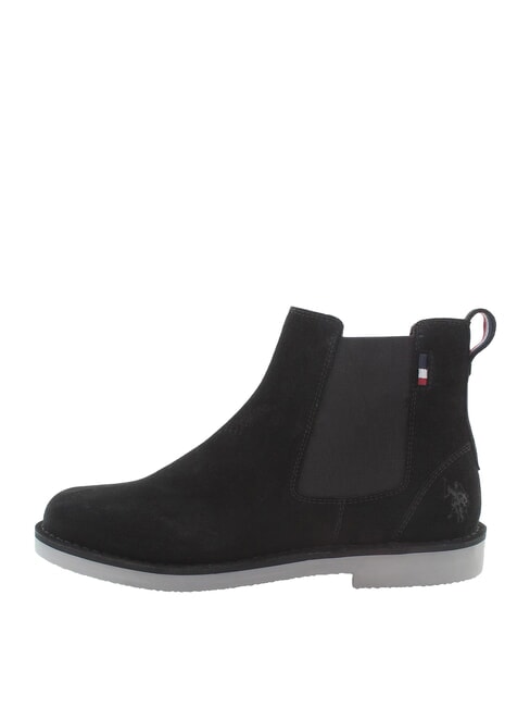 MUST Stivaletti in pelle suede BLK - Scarpe Uomo