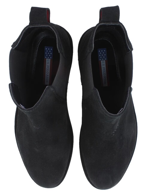 MUST Stivaletti in pelle suede BLK - Scarpe Uomo